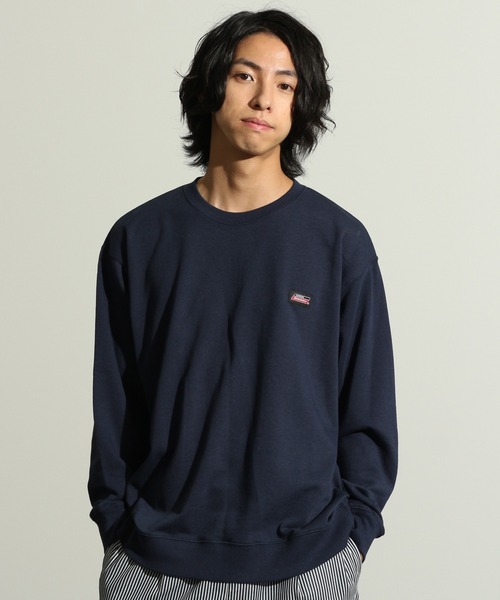 Dickies(ディッキーズ)の「【GENUINE DICKIES/ジェニュインディッキーズ】ワンポイントロゴ クルースウェット(スウェット・メンズ・ホワイト/ブラック/ネイビー/グリーン/オートミール/グレイッシュベージュ/スミクロ/マスタード/ライトグレー・M/L/XL)」の12枚目の写真
