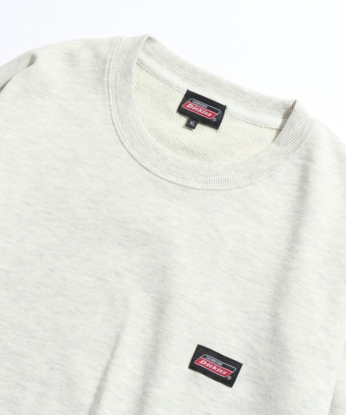 Dickies(ディッキーズ)の「【GENUINE DICKIES/ジェニュインディッキーズ】ワンポイントロゴ クルースウェット(スウェット・メンズ・ホワイト/ブラック/ネイビー/グリーン/オートミール/グレイッシュベージュ/スミクロ/マスタード/ライトグレー・M/L/XL)」の15枚目の写真