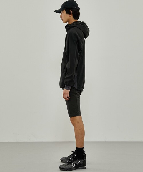 CITY TOKYO（シティトウキョウ）の「ATHLEATEランニングブルソン（ナイロンジャケット・メンズ・ダークグレー/オフホワイト・1/2）」の17枚目の写真