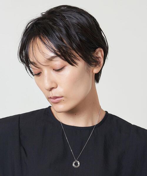 MARW UNITED ARROWS（マルゥ ユナイテッドアローズ）の「＜MARW UNITED ARROWS（マルゥ ユナイテッドアローズ）＞ S/RING NL（ネックレス・レディース・シルバー/ゴールド・FREE）」の3枚目の写真