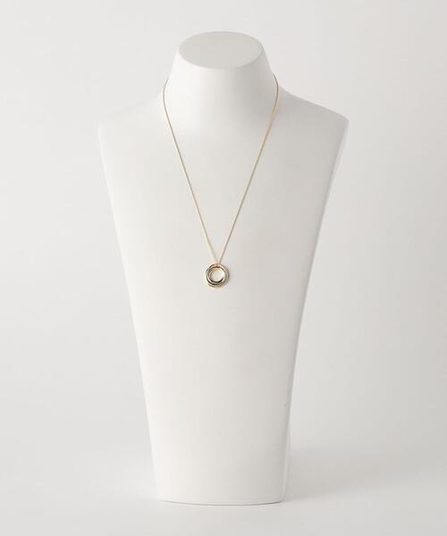 MARW UNITED ARROWS（マルゥ ユナイテッドアローズ）の「＜MARW UNITED ARROWS（マルゥ ユナイテッドアローズ）＞ S/RING NL（ネックレス・レディース・シルバー/ゴールド・FREE）」の9枚目の写真