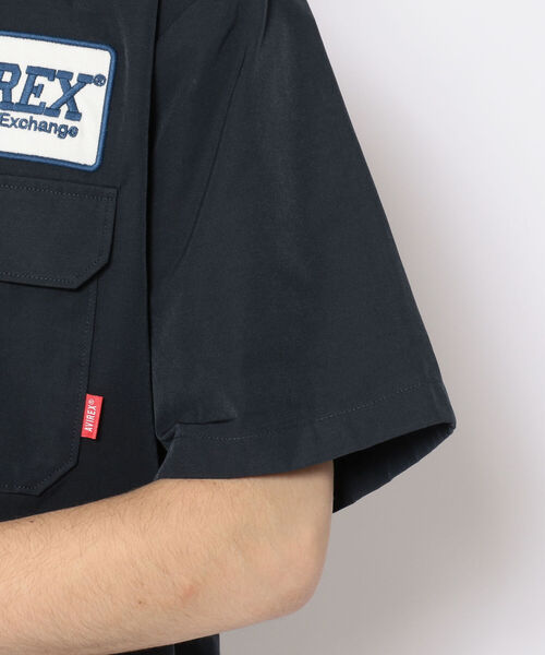 AVIREX(アヴィレックス)の「AEX ユニフォーム シャツ / S/S AEX UNIFORM SHIRT / アヴィレックス / AVIREX(シャツ/ブラウス・メンズ・ネイビー・X-LARGE/MEDIUM/XX-LARGE/LARGE)」の16枚目の写真