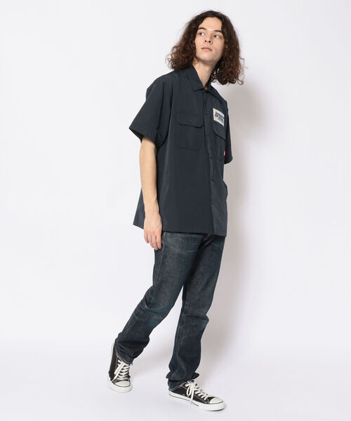 AVIREX(アヴィレックス)の「AEX ユニフォーム シャツ / S/S AEX UNIFORM SHIRT / アヴィレックス / AVIREX(シャツ/ブラウス・メンズ・ネイビー・X-LARGE/MEDIUM/XX-LARGE/LARGE)」の19枚目の写真
