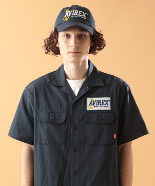 AVIREX(アヴィレックス)の「AEX ユニフォーム シャツ / S/S AEX UNIFORM SHIRT / アヴィレックス / AVIREX(シャツ/ブラウス・メンズ・ネイビー・X-LARGE/MEDIUM/XX-LARGE/LARGE)」の9枚目の写真