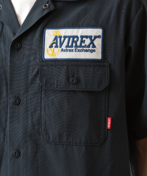 AVIREX(アヴィレックス)の「AEX ユニフォーム シャツ / S/S AEX UNIFORM SHIRT / アヴィレックス / AVIREX(シャツ/ブラウス・メンズ・ネイビー・X-LARGE/MEDIUM/XX-LARGE/LARGE)」の12枚目の写真