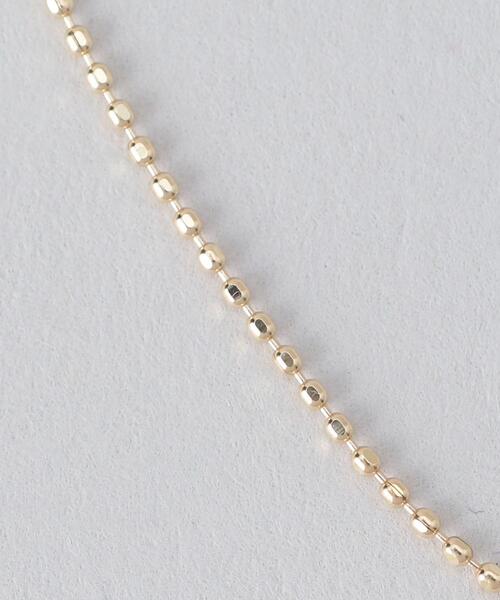 Preek（プリーク）の「＜PREEK>K10YG BALL CHAIN NECKLACE/ネックレス 