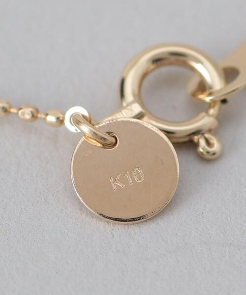 Preek（プリーク）の「＜PREEK>K10YG BALL CHAIN NECKLACE/ネックレス 