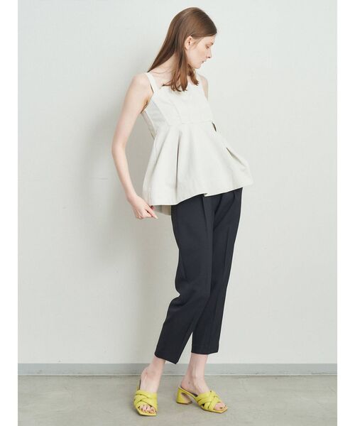 ELENDEEK（エレンディーク）の「タンクビスチェチュニック【セットアップ対応可能】（キャミソール・レディース・ブラック/インディゴブルー/ベージュ・FREE）」の11枚目の写真