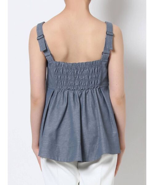 ELENDEEK（エレンディーク）の「タンクビスチェチュニック【セットアップ対応可能】（キャミソール・レディース・ブラック/インディゴブルー/ベージュ・FREE）」の20枚目の写真