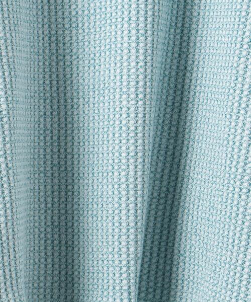 MONKEY TIME（モンキータイム）の「＜monkey time＞ MIX WAFFLE CREW NECK/カットソー（Tシャツ/カットソー・メンズ・ターコイズブルー/ライトピンク・S/M/L/XL）」の9枚目の写真