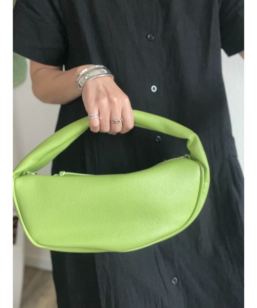 Ritzy（リッツィー）の「2way　チェーン付きワンハンドルバッグ（ハンドバッグ・レディース・ホワイト/ブラック/ライム/グリーン・FREE）」の21枚目の写真