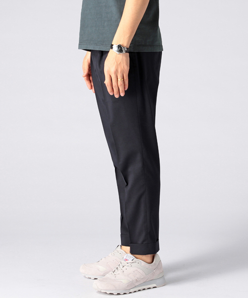 BEAMS（ビームス）の「◎BEAMS / アンクル スラックスパンツ（スラックス・メンズ・グレー/ネイビー・SMALL/MEDIUM/LARGE/X-LARGE）」の4枚目の写真