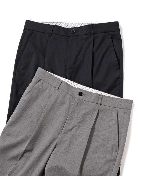 BEAMS（ビームス）の「◎BEAMS / アンクル スラックスパンツ（スラックス・メンズ・グレー/ネイビー・SMALL/MEDIUM/LARGE/X-LARGE）」の6枚目の写真