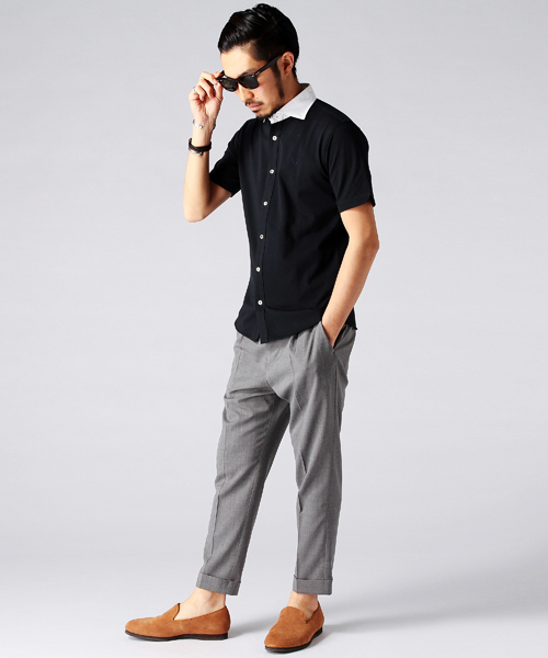 BEAMS（ビームス）の「◎BEAMS / アンクル スラックスパンツ（スラックス・メンズ・グレー/ネイビー・SMALL/MEDIUM/LARGE/X-LARGE）」の10枚目の写真