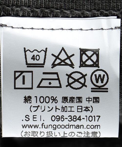 FUNG（ファング）の「＜FUNG（ファング）＞ a/mahalo TEE/Tシャツ（Tシャツ/カットソー・メンズ・ブラック/オフホワイト・M/L）」の10枚目の写真