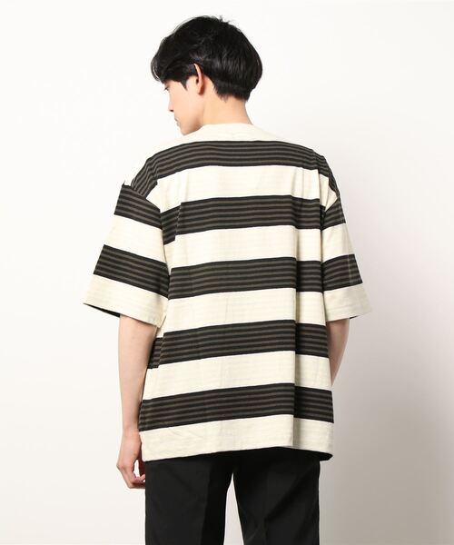 unfil（アンフィル）の「unfil | ボーダーポケットTシャツ MEN（T  