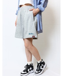 《BEN DAVIS》Ladies Mini Pile Shorts