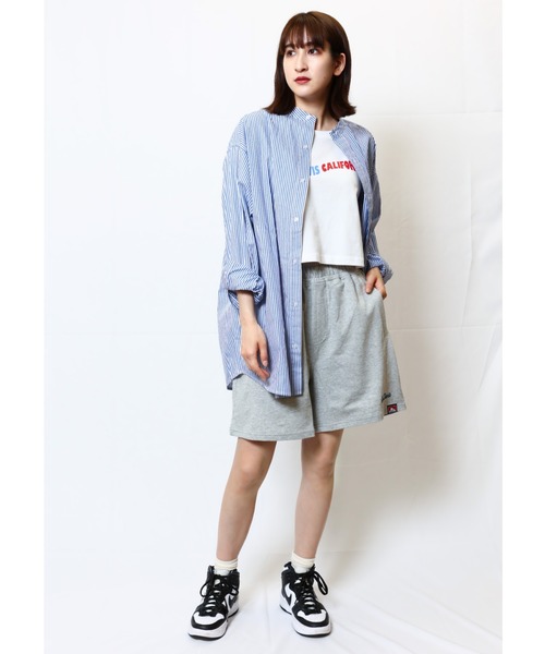 BEN DAVIS(ベンデイビス)の「《BEN DAVIS》Ladies Mini Pile Shorts(スウェットパンツ・レディース・ヘザーグレー/ブラック/アッシュグレー/ネイビー・FREE)」の14枚目の写真