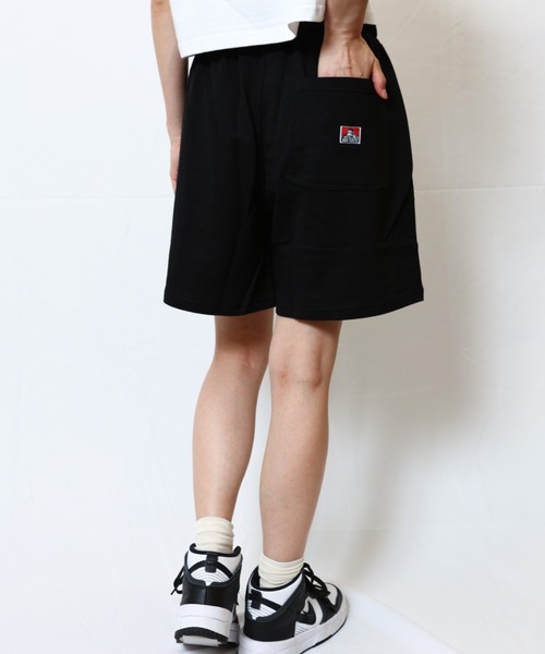 BEN DAVIS(ベンデイビス)の「《BEN DAVIS》Ladies Mini Pile Shorts(スウェットパンツ・レディース・ヘザーグレー/ブラック/アッシュグレー/ネイビー・FREE)」の12枚目の写真