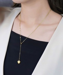 blackdia ocean（ブラックダイヤオーシャン）の「blackdia ocean ハートチャームネックレス（ネックレス・メンズ）」