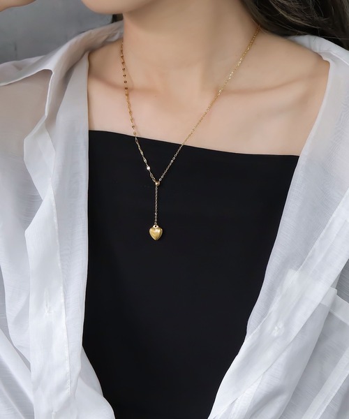【Kris Nations】RH取扱 HORSESHOE チャームネックレス 2色 ♪ DIAMOND HORSESHOE NECKLACE(2XN0457)Pt950 ネックレス｜スター