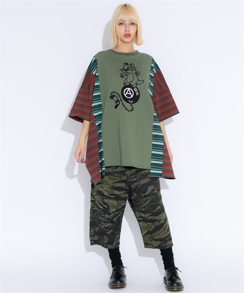 Candy Stripper（キャンディストリッパー）の「CND ARMY パンツ（その他パンツ・レディース・ブラック/カーキ・2）」の11枚目の写真