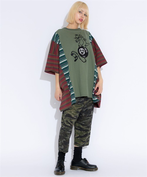 Candy Stripper（キャンディストリッパー）の「CND ARMY パンツ（その他パンツ・レディース・ブラック/カーキ・2）」の12枚目の写真