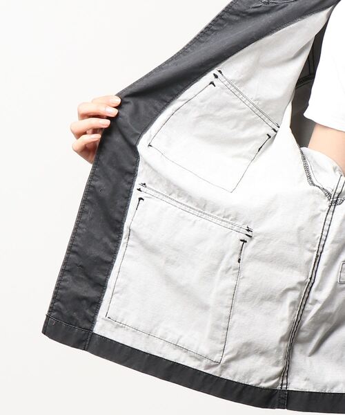 schott（ショット）の「Women's Schott/ショット/BDU JACKET/ウィメンズ BDU ジャケット（ブルゾン・レディース・ブラック/オリーブ・FREE）」の4枚目の写真