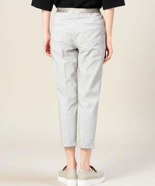 BEAUTY&YOUTH UNITED ARROWS（ビューティーアンドユースユナイテッドアローズ）の「BYTF ウエストゴム9分丈パンツ◆（その他パンツ・レディース・その他1/ブラック/ベージュ/ホワイト・LARGE/SMALL/MEDIUM）」の5枚目の写真