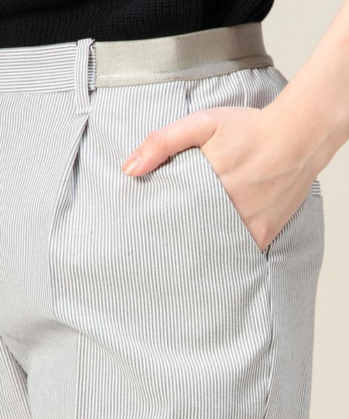 BEAUTY&YOUTH UNITED ARROWS（ビューティーアンドユースユナイテッドアローズ）の「BYTF ウエストゴム9分丈パンツ◆（その他パンツ・レディース・その他1/ブラック/ベージュ/ホワイト・LARGE/SMALL/MEDIUM）」の11枚目の写真