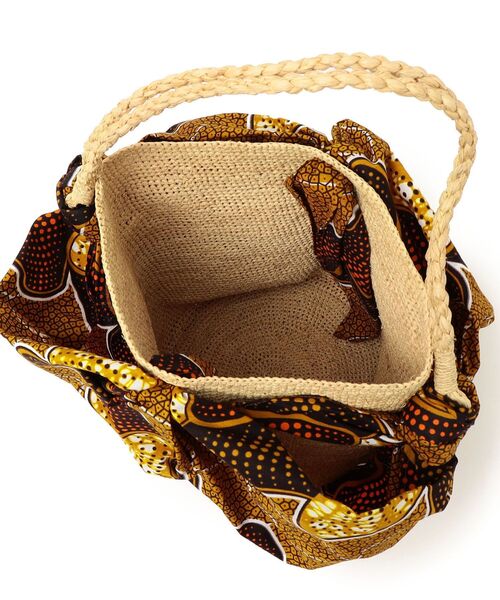 SHIPS(シップス)の「【SHIPS別注】M2:パーニュ付きかごバッグ(かごバッグ・レディース・ベージュ系その他/ブラウン系その他・ONE SIZE)」の10枚目の写真