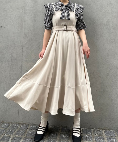 Crea titty&Co. PETIT(クレアティティーアンドコープチ)の「【Crea titty&Co.PETIT】チドリリボン半袖ブラウス(シャツ/ブラウス・レディース・マルチ・FREE)」の7枚目の写真