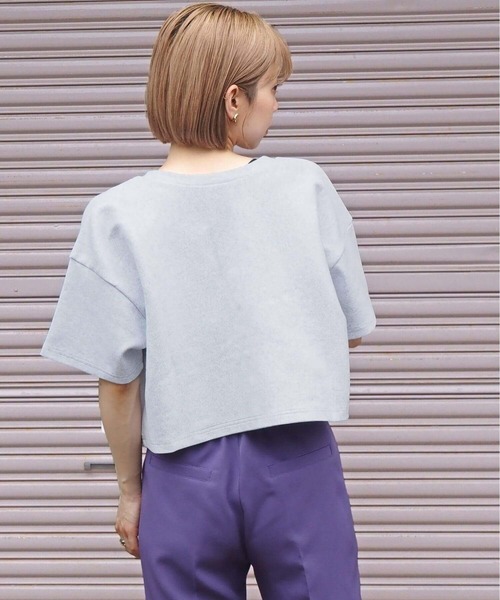 tiptop（ティップトップ）の「スナップボタン半袖カーディガン（カーディガン/ボレロ・レディース・ブラック/グレー/ピンク/ライトグリーン/ライトピンク/レッド/グリーン/オフホワイト/エンジ・FREE）」の17枚目の写真