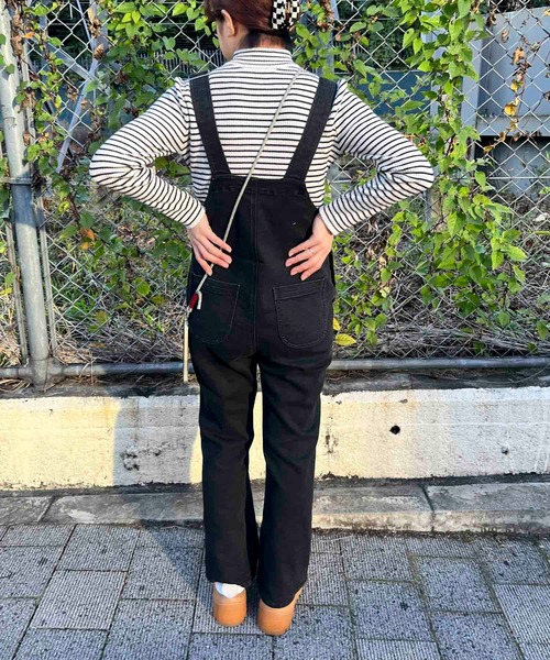 byYOUANCE(バイユアンス)の「イージーフレアサロペット(サロペット/オーバーオール・レディース・ホワイト/ブラック/インディゴブルー・FREE)」の20枚目の写真