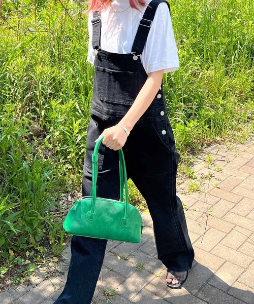 byYOUANCE(バイユアンス)の「イージーフレアサロペット(サロペット/オーバーオール・レディース・ホワイト/ブラック/インディゴブルー・FREE)」の21枚目の写真