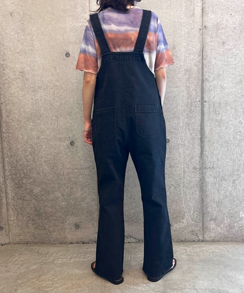 byYOUANCE(バイユアンス)の「イージーフレアサロペット(サロペット/オーバーオール・レディース・ホワイト/ブラック/インディゴブルー・FREE)」の17枚目の写真