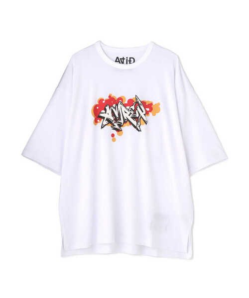 AVIREX（アヴィレックス）の「【AVIREX x A4A】タギング ロゴ Tシャツ / TAGIGING LOGO T-SHIRT / アヴィレックス（Tシャツ/カットソー・メンズ・ホワイト/ブラック・LARGE/MEDIUM）」の18枚目の写真