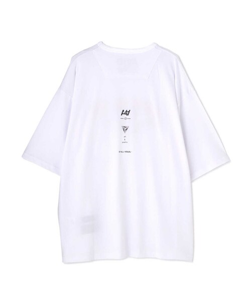 AVIREX（アヴィレックス）の「【AVIREX x A4A】タギング ロゴ Tシャツ / TAGIGING LOGO T-SHIRT / アヴィレックス（Tシャツ/カットソー・メンズ・ホワイト/ブラック・LARGE/MEDIUM）」の19枚目の写真