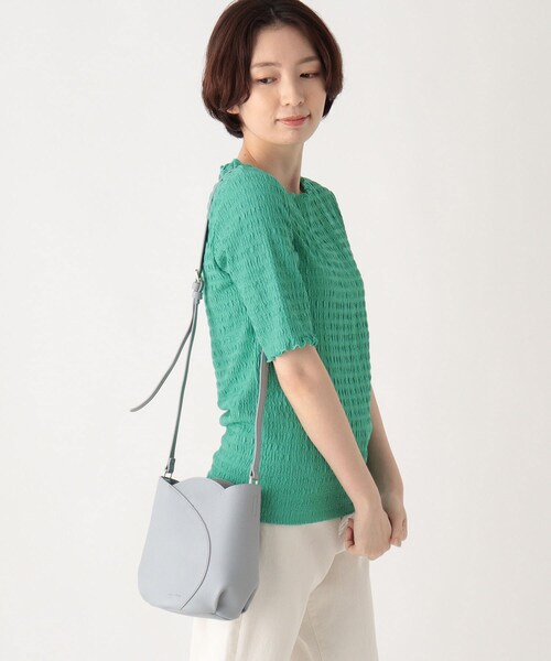 ITS'DEMO(イッツデモ)の「◆Legato Largo チューリップミニショルダー(ショルダーバッグ・レディース・グレー/レッド系1/アイボリー/イエロー・00)」の18枚目の写真