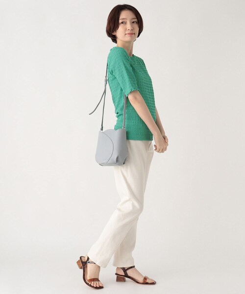 ITS'DEMO(イッツデモ)の「◆Legato Largo チューリップミニショルダー(ショルダーバッグ・レディース・グレー/レッド系1/アイボリー/イエロー・00)」の11枚目の写真