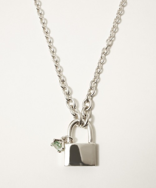 定価¥147,400-】e.m. イーエム K18 パドロック ネックレス 定価¥147,400-】e.m. イーエム K18 パドロック ネックレス