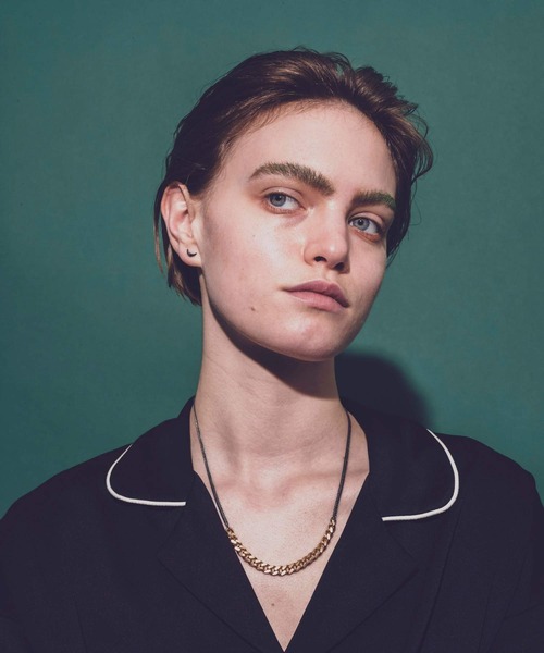 and cloud（アンドクラウド）の「Nocturnal Crescent Pierce / Single（ピアス（片耳用）・レディース・ブラック/イエローゴールド/シルバー・FREE）」の16枚目の写真