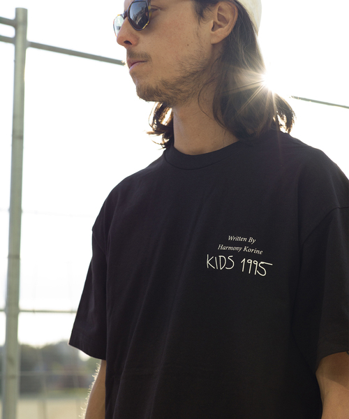 JOURNAL STANDARD(ジャーナルスタンダード)の「【DAMN×JOURNAL STANDARD】RUBY KIDS TEE(Tシャツ/カットソー・メンズ・ブラック/ホワイト・X-LARGE/LARGE/MEDIUM)」の2枚目の写真