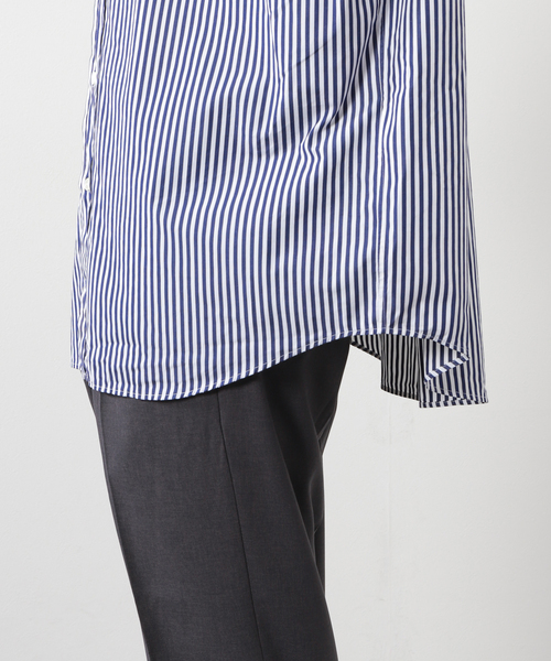 トップス JOURNAL STANDARD TRISECT2 THOMAS MASON JOURNAL STANDARD TRISECT 2 The FAT Shirt stripe ” thomas