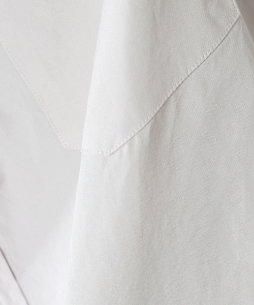 JOURNAL STANDARD(ジャーナルスタンダード)の「【TRISECT 2】THOMAS MAISON / トーマスメイソン FAT ボタンダウン シャツ(シャツ/ブラウス・メンズ・ベージュ/ネイビー/グリーン/クリアブルー/ダークブルー・SMALL/MEDIUM/LARGE)」の10枚目の写真