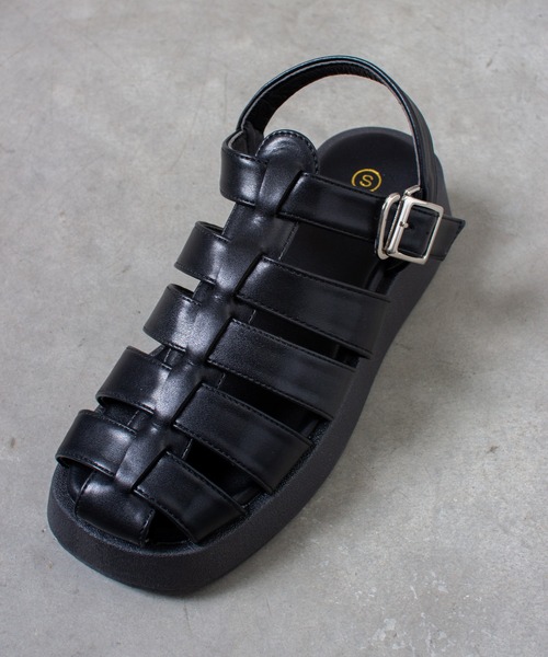 SpRay（スプレイ）の「グルカサンダル（サンダル・レディース・ブラック/アイボリー・SMALL/MEDIUM/LARGE/X-LARGE）」の15枚目の写真