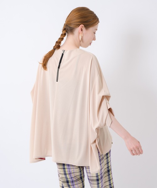 Paradise Picnic（パラダイスピクニック）の「Lallia Mu オーバーブラウス（シャツ/ブラウス・レディース・ブラック/ピンク/グリーン・FREE）」の17枚目の写真