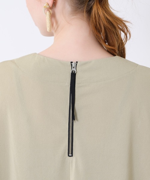 Paradise Picnic（パラダイスピクニック）の「Lallia Mu オーバーブラウス（シャツ/ブラウス・レディース・ブラック/ピンク/グリーン・FREE）」の11枚目の写真