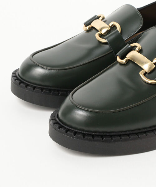 Ray BEAMS(レイビームス)の「FABIO RUSCONI / コインローファー(ローファー・レディース・ブラック/ダークグリーン・38/39/37/36)」の8枚目の写真