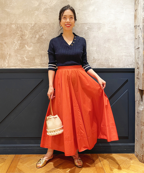 セール】IENA LA BOUCLE タイプライターサーキュラースカート